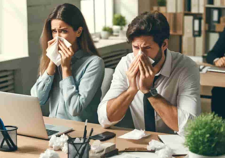 Hay fever in the workplace