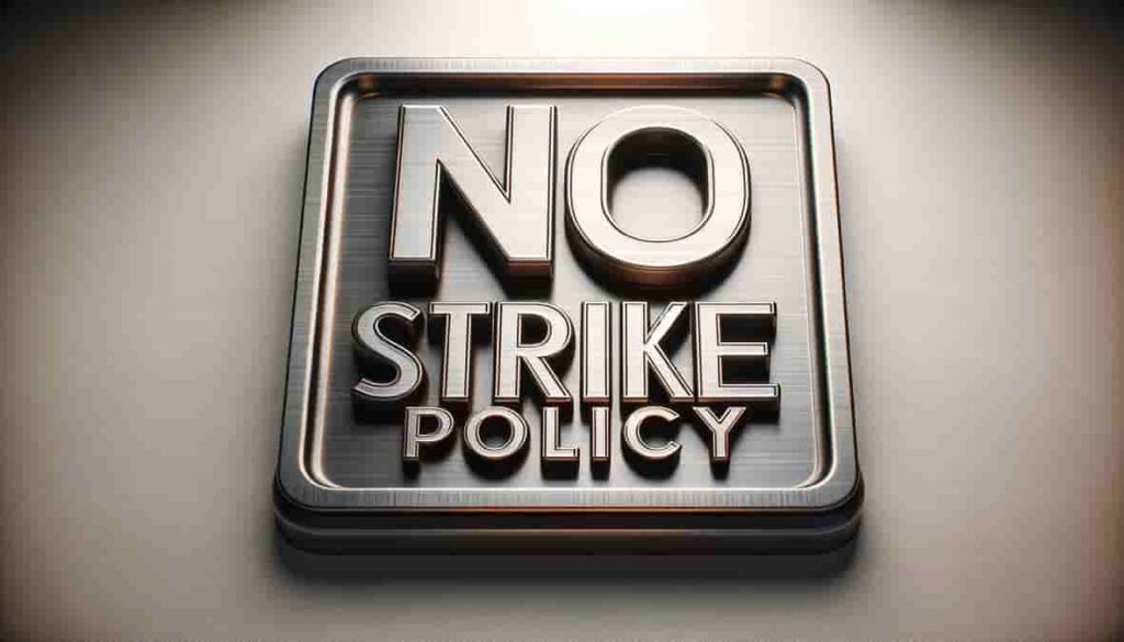 The Workers Union No Strike Policy