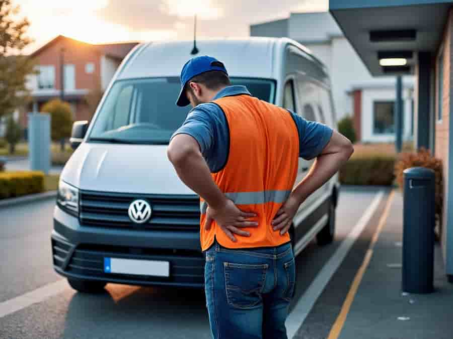 One in four UK van drivers injured while loading