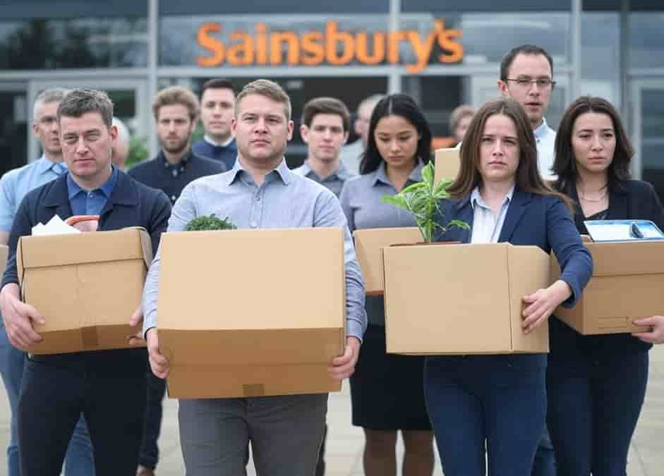 Sainsbury's Announces Massive Job Cuts 3,000 Roles Axed Amid Store Restructuring