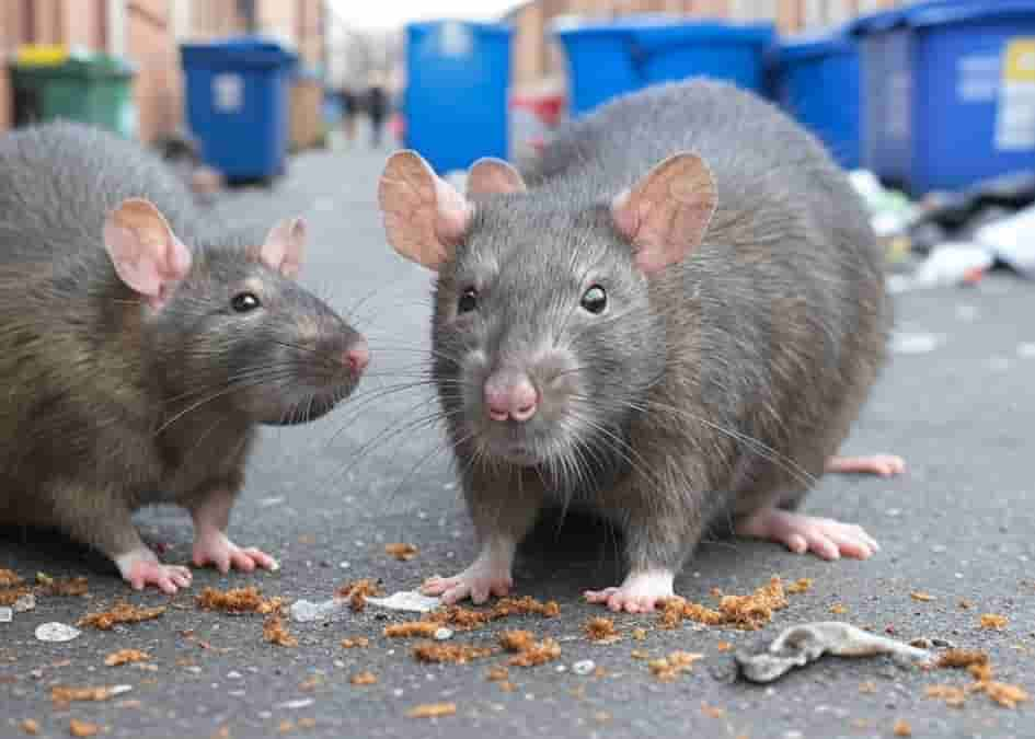 Massive Rats Terrorize Birmingham as Bin Strike Chaos Fuels Rodent Surge